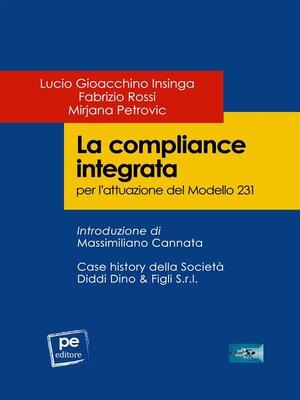 cover image of La compliance integrata per l'attuazione del modello 231